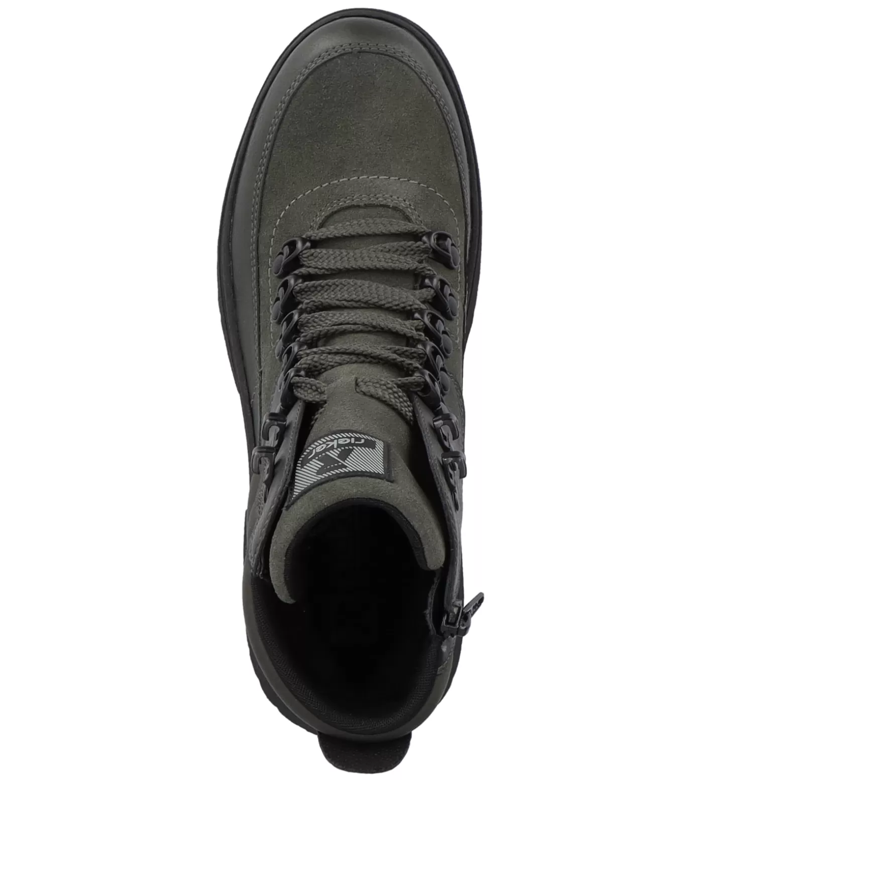 Women'S Corded Boots Army Green Black-Rieker Flash Sale