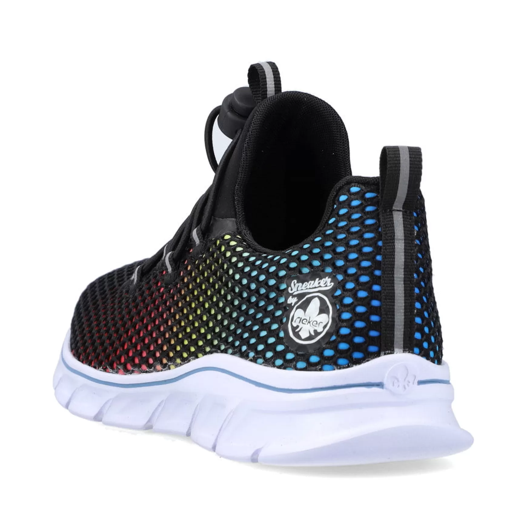 Women'S Slippers Rainbow Colors-Rieker Fashion
