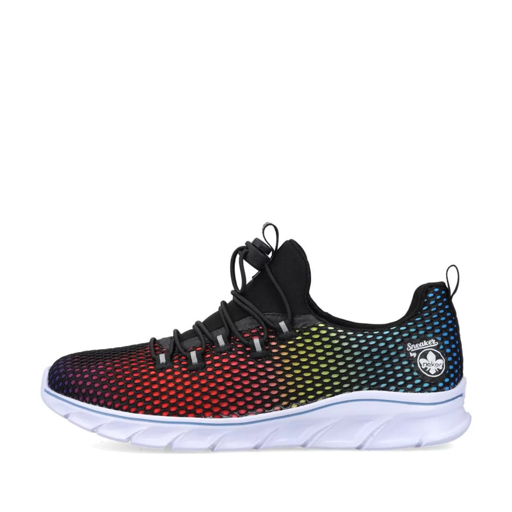 Women'S Slippers Rainbow Colors-Rieker Fashion