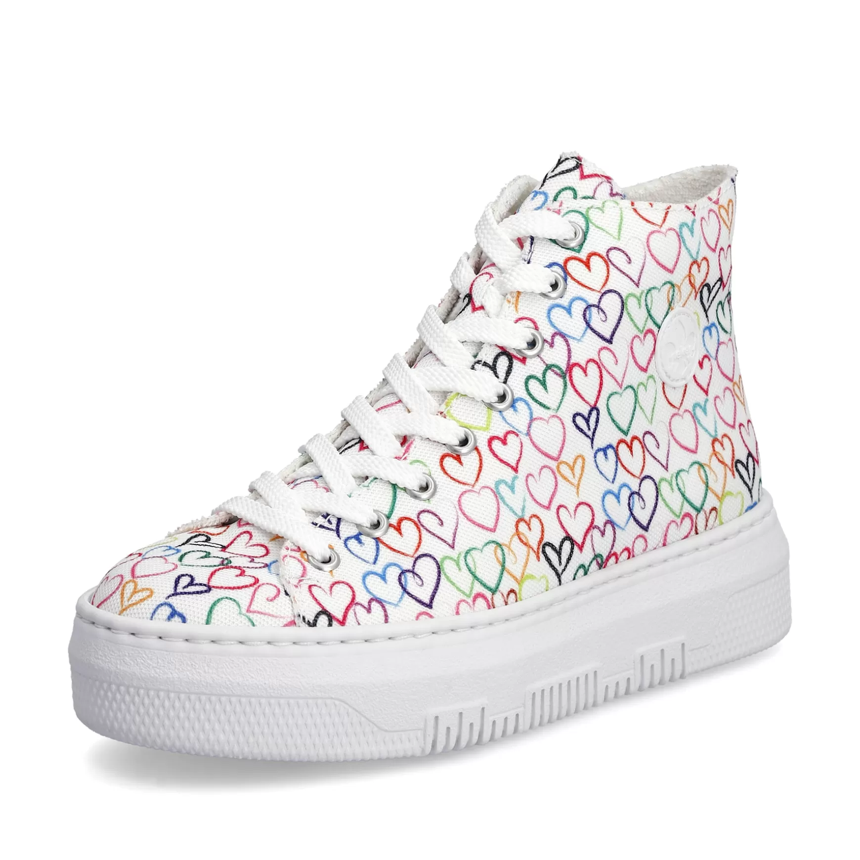 Women'S Sneaker High Multicolored-Rieker Best