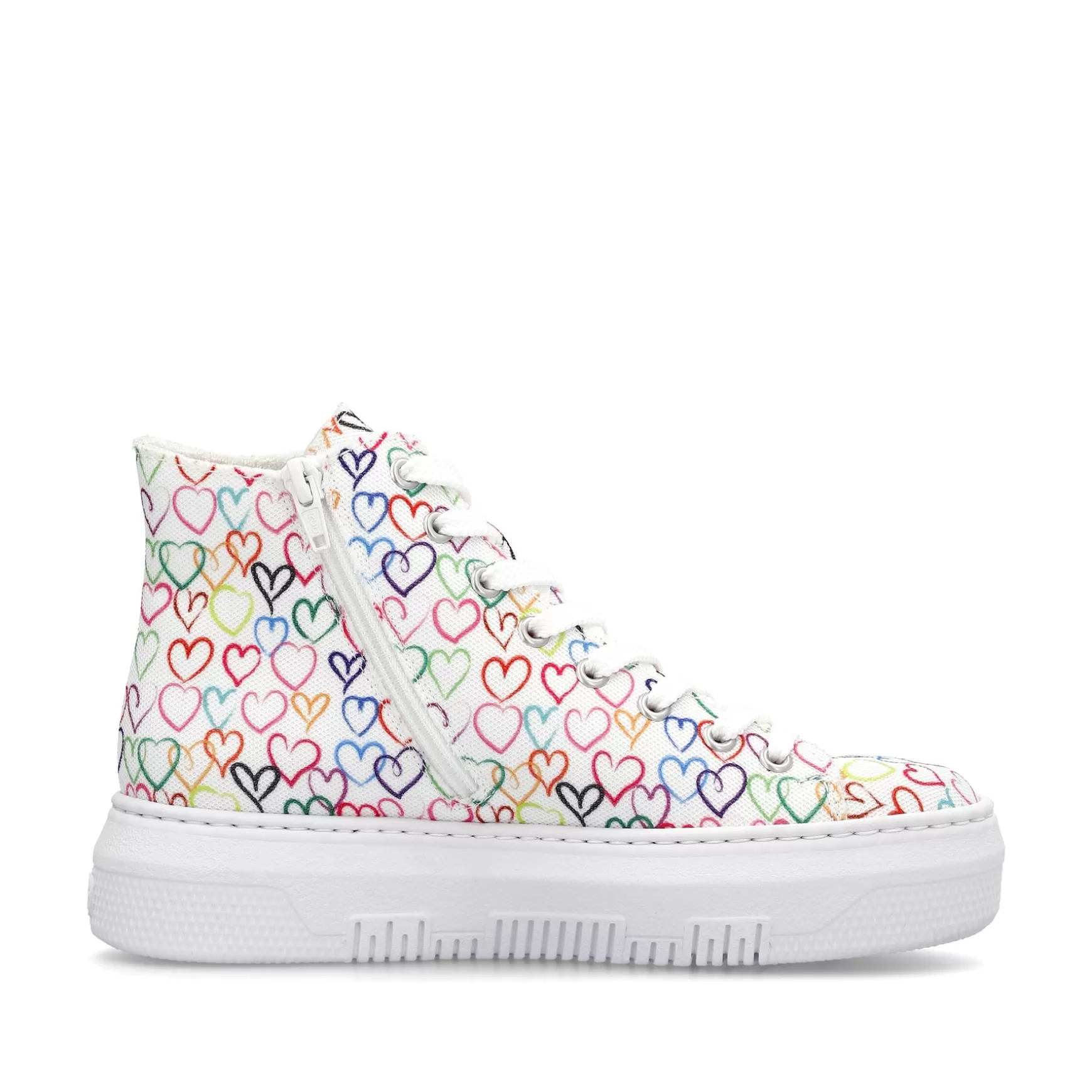 Women'S Sneaker High Multicolored-Rieker Best