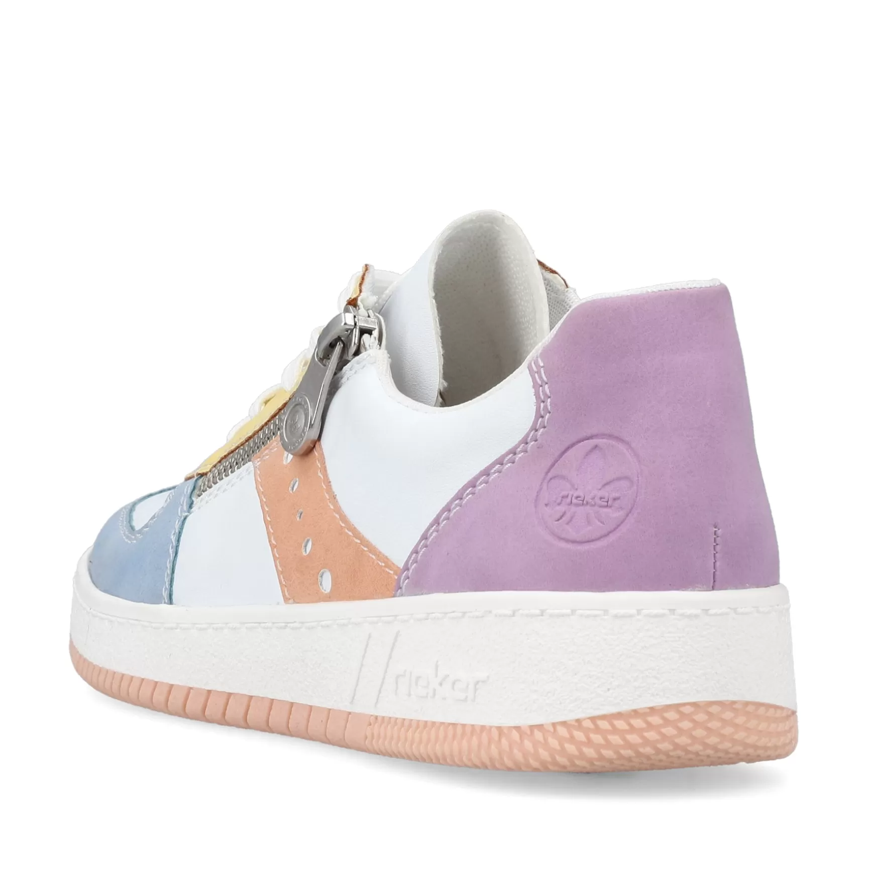 Women'S Sneaker Low White-Colorful-Rieker Cheap